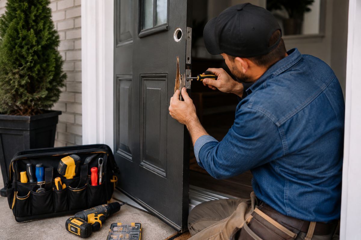 How to Repair a Damaged Door