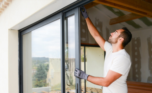 French and Glass Door Installation