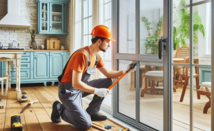 French and Glass Door Installation