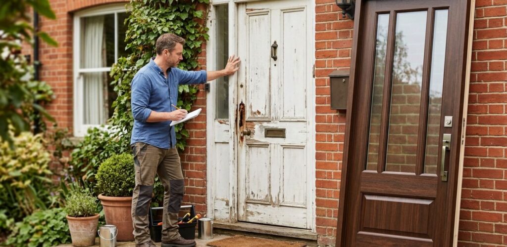 Door Replacement vs. Repair